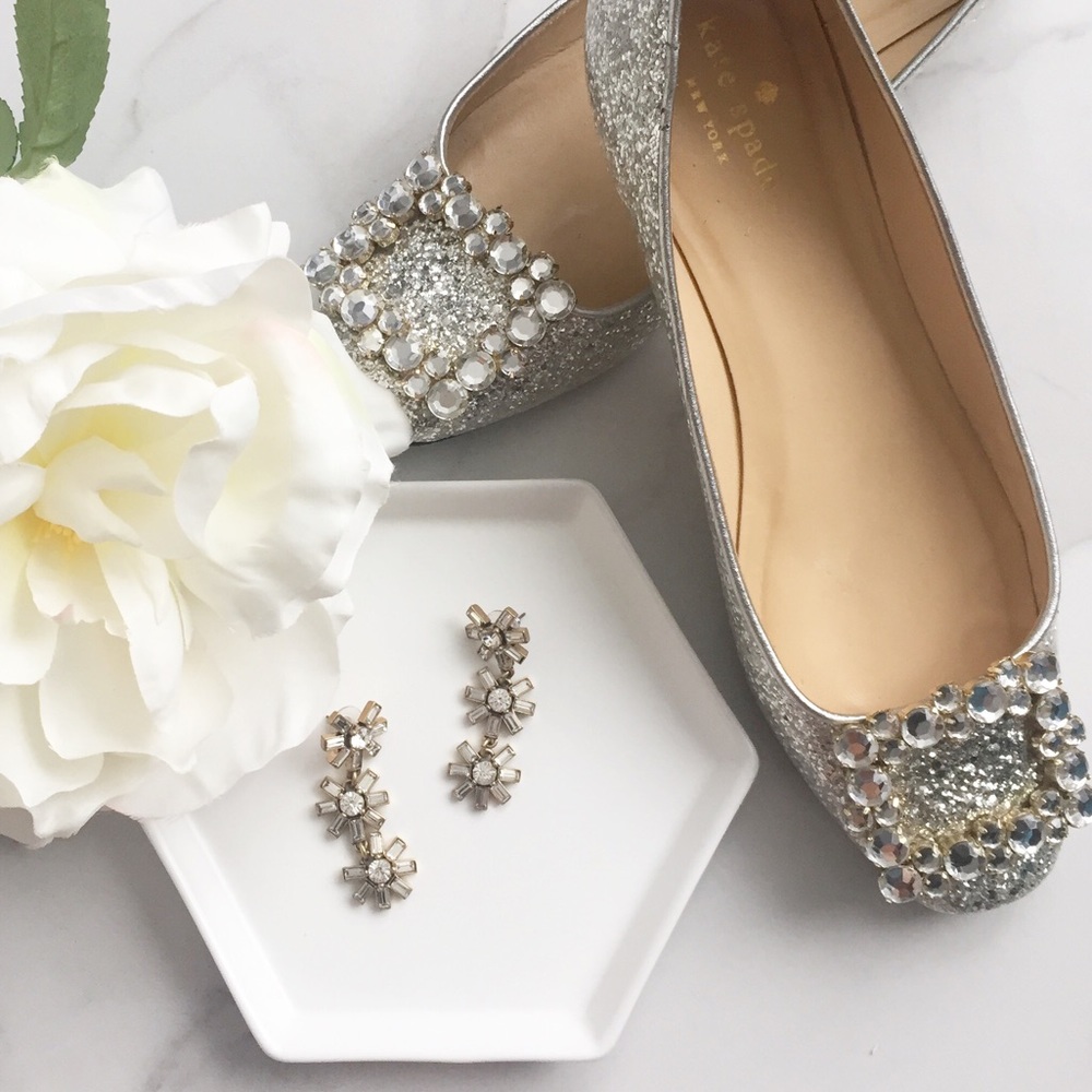 J. Crew dangle statement earrings